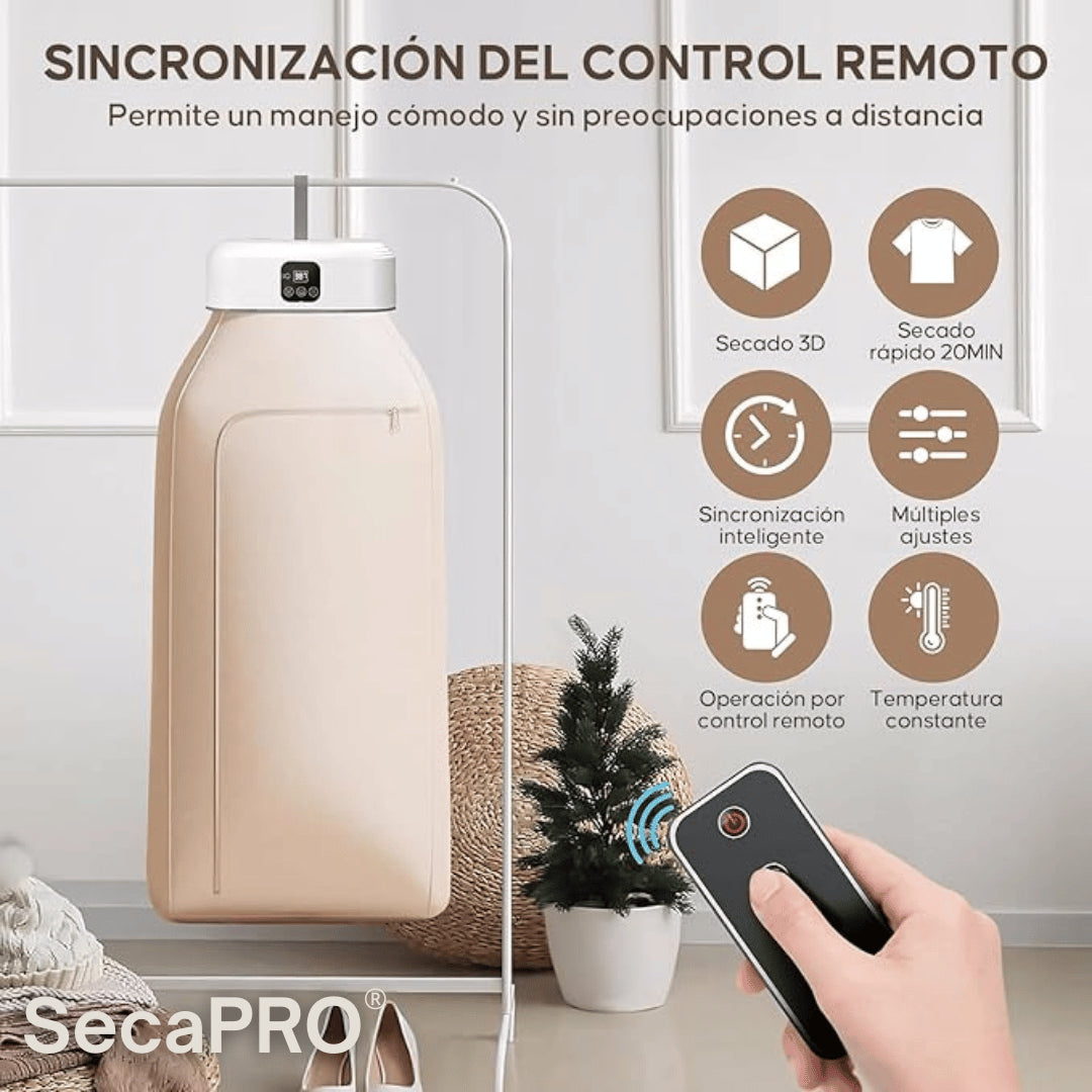 Secadora SecaPRO® Eléctrica Plegable y portatil para ropa y zapatos 👕👞
