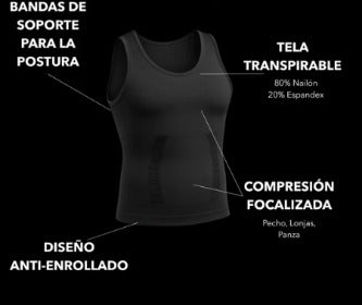 MOLDEAMAN® Form Camiseta de compresión ✨ | Elimina la panza, los pechos caidos al instante