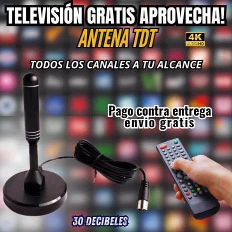 ANTENA TDT | TV DIGITAL ULTRA HD | 1.000 CANALES 🎁Oferta 3x1🎁