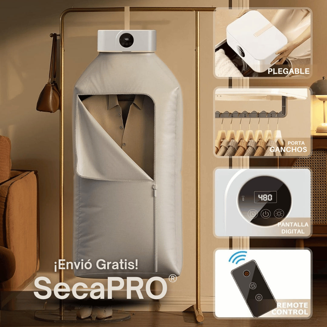 Secadora SecaPRO®  Eléctrica Plegable y portatil para ropa y zapatos 👕👞