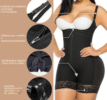 CurvyLux BodySculpt Faja Cachetero - Alta Compresión | Luce una figura de diosa.✨