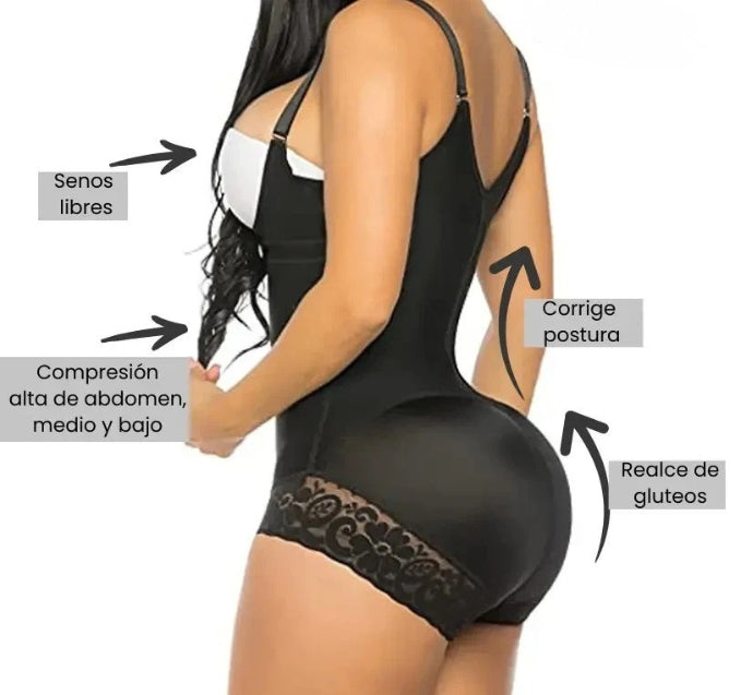 CurvyLux BodySculpt Faja Cachetero - Alta Compresión | Luce una figura de diosa.✨