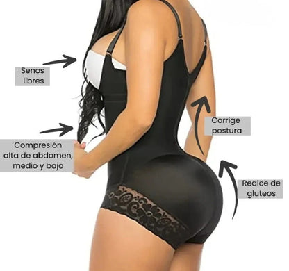 CurvyLux BodySculpt Faja Cachetero - Alta Compresión | Luce una figura de diosa.✨