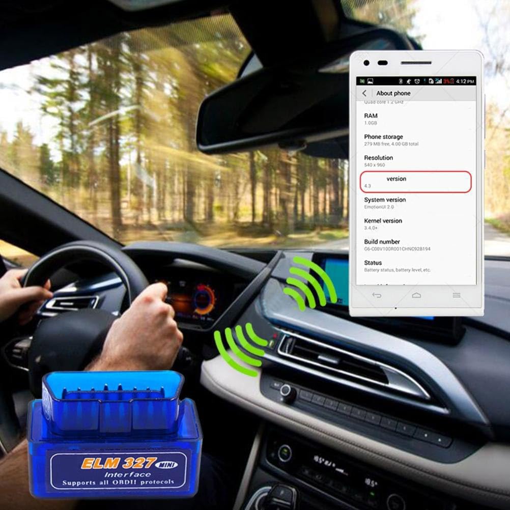 Escáner de Auto ELM 327 MINI® - Diagnóstico al instante 🚗