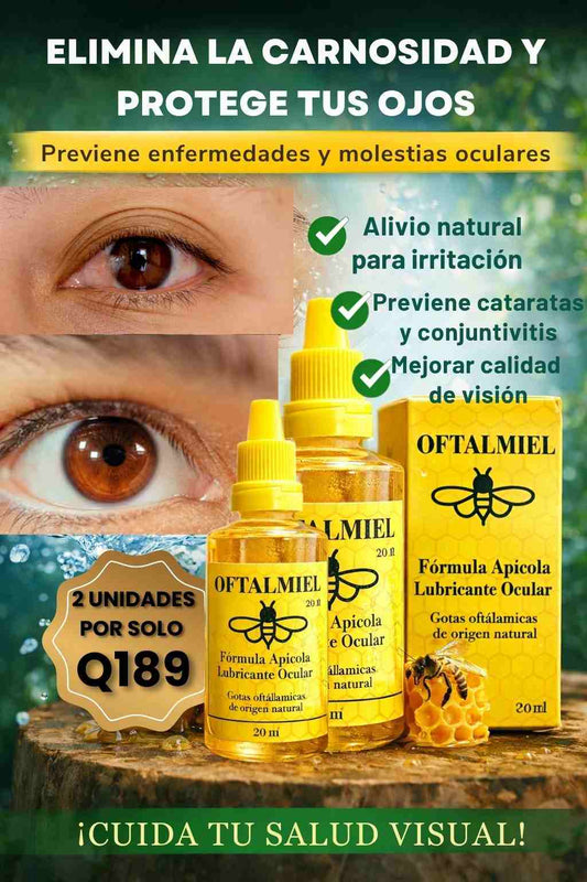 OFTALMIEL- Elimina las cataratas y mejora tu visón 2x1