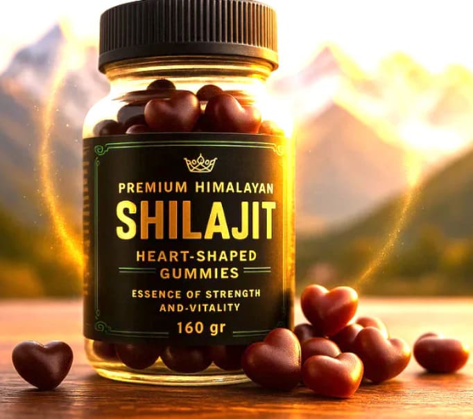 Gomas Premium Himalayan Shilajit - Fuerza, Vitalidad y Energía 160G👑