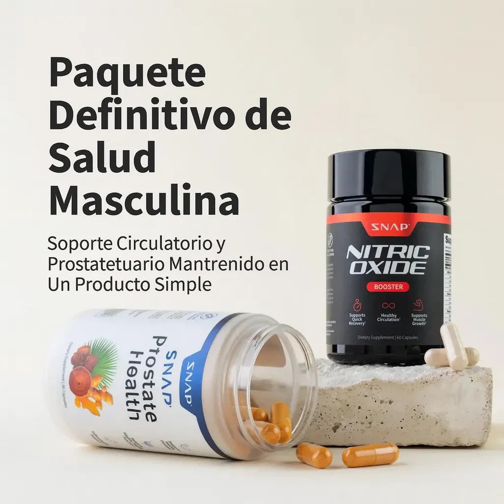 COMBO PROSTATA+NITRIC-ELIMINA PROSTATITIS PREVIENE EL CANCER Y AUMENTA TU POTENCIA SEXUAL - EL ORIGINAL