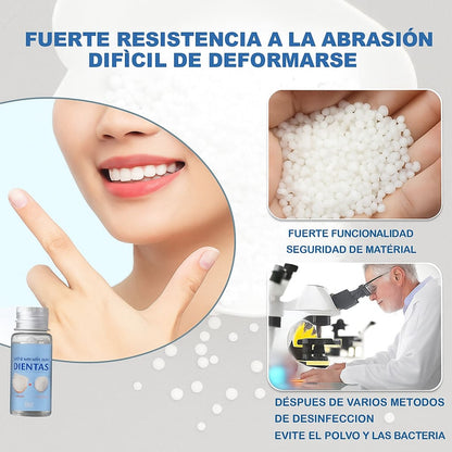 Perlas Reparación Dientes Postizos TeethGrow® |Dientes postisos instantaneos✨