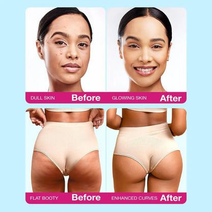 CREATINA GLUTEYGLOW 2 BENEFICIOS EN 1 - GLUTEOS NATURALES🍑✨ ¡MEGA OFERTA!