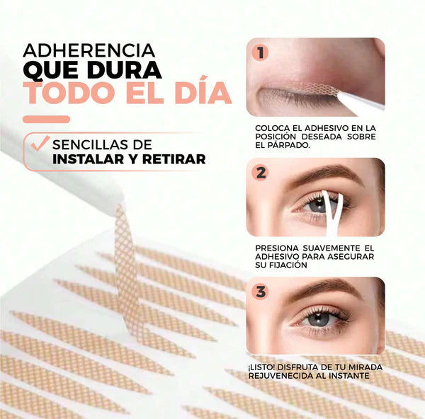 LEVANTA PÁRPADOS CINTA MAGICA EyeLift® ✨ | Luce una mirada sexi y juvenil😍