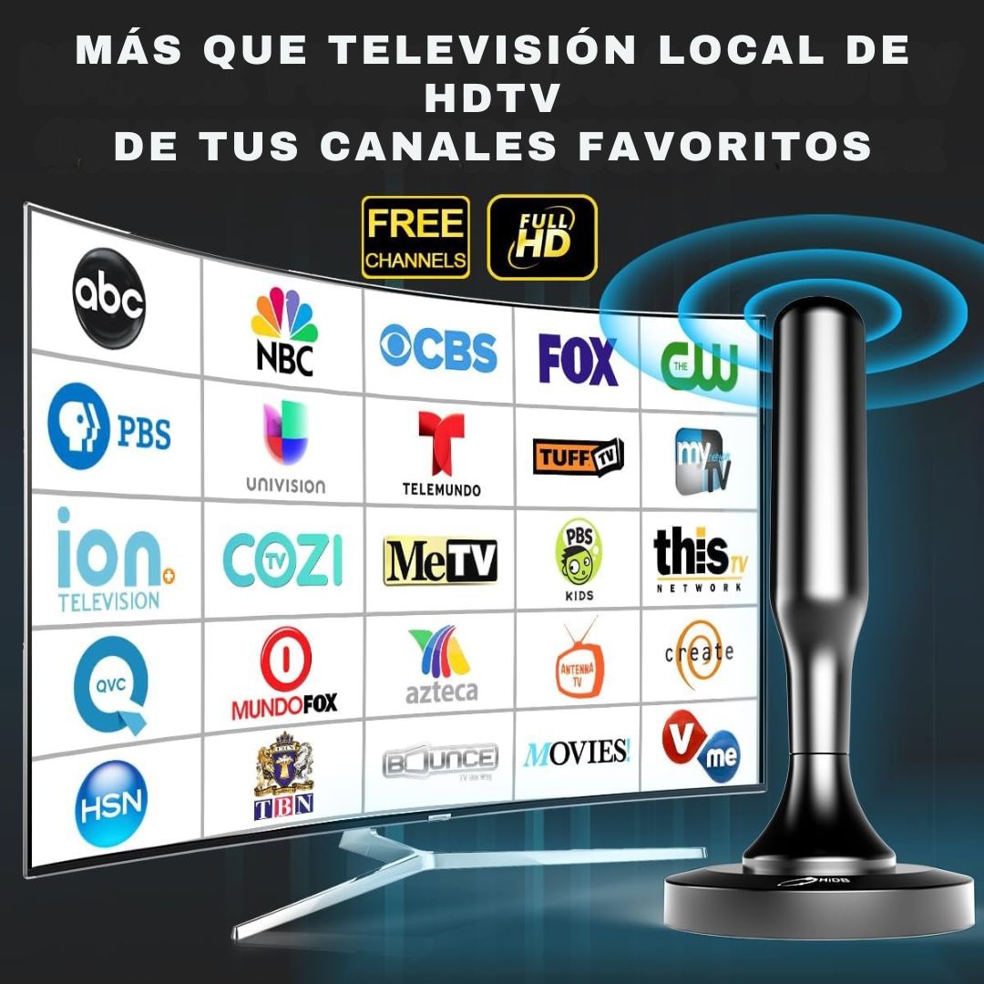 ANTENA TDT | TV DIGITAL ULTRA HD | 1.000 CANALES 🎁Oferta 3x1🎁