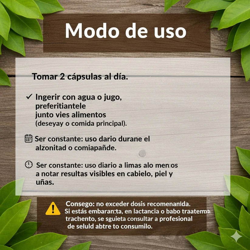 HairGrowth™ Vitaminas Para Crecimiento Capilar |ORIGINAL| Sin azucar | Ten un cabello de ensueño✨