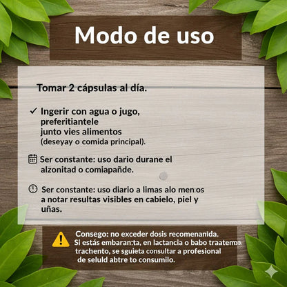 HairGrowth™ Vitaminas Para Crecimiento Capilar |ORIGINAL| Sin azucar | Ten un cabello de ensueño✨