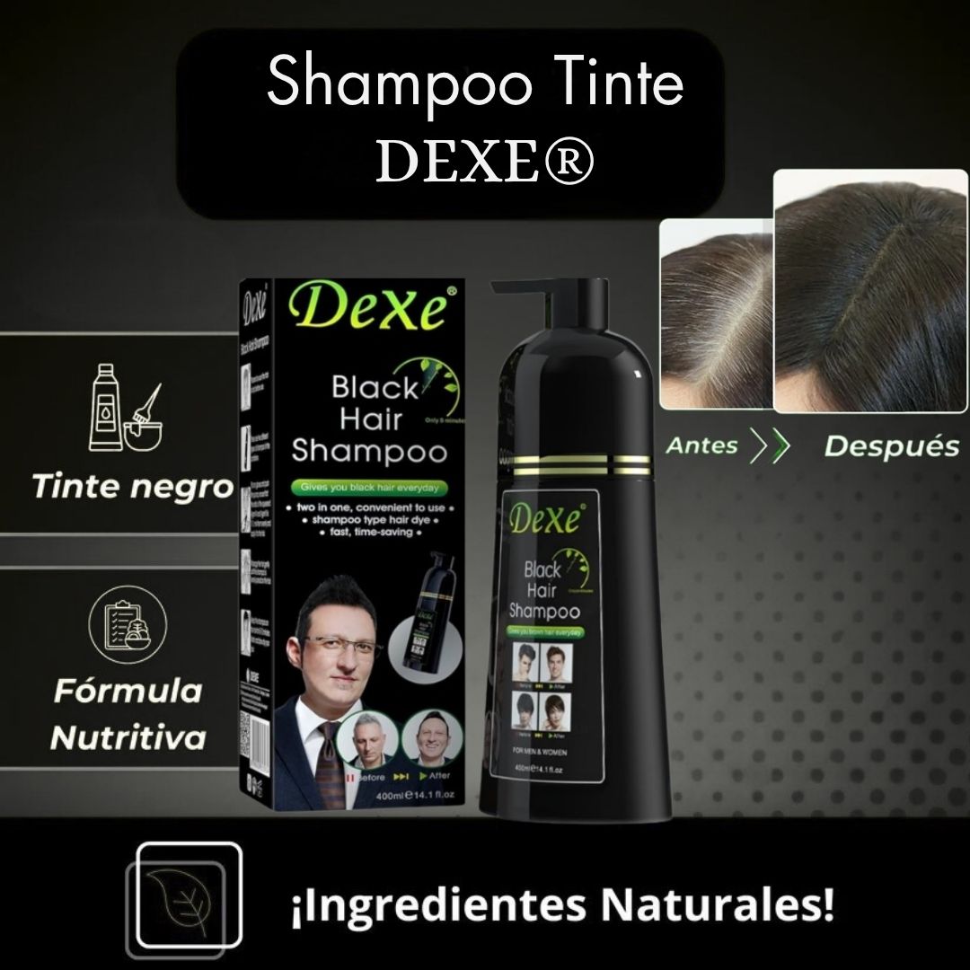 Shampoo tinte DEXO® | Devuelvele el color natural de tu cabello de forma natural🌱
