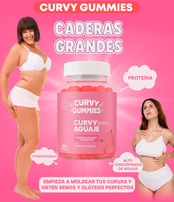 CURVY GUMMIES® 🍑 PREMIUM– Vitaminas y superingredientes para tu figura y bienestar EL ORIGINAL