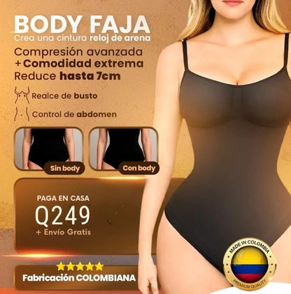 Colombella ® Body moldeador l CINTURA DE AVISPA AL INSTANTE l