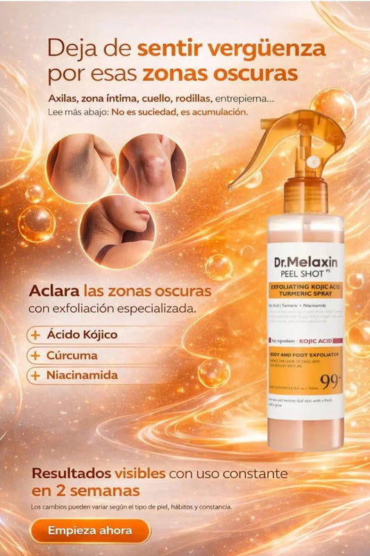 Melaxin - Elimina zonas negras - Peel Shot Spray Acido Kojico