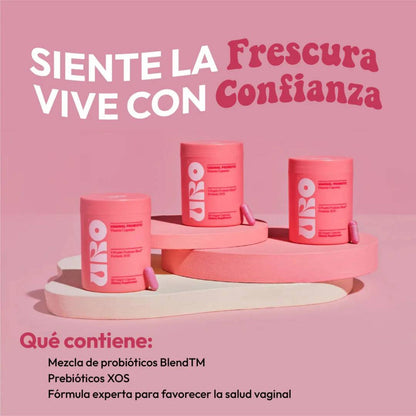 🌸URO® PROBIOTICO VAGINAL- Cuida tu Zona intíma de forma natural🌱.