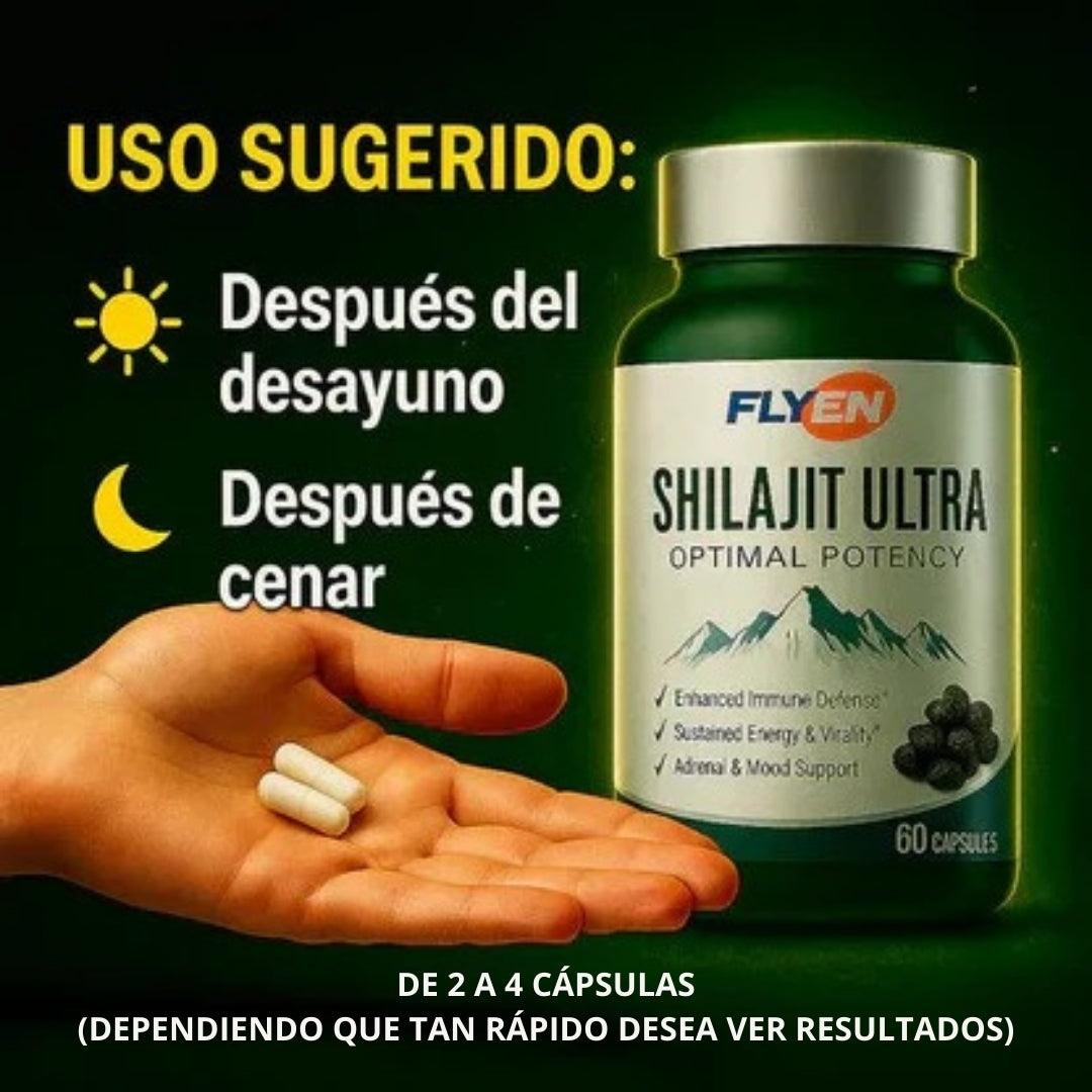 SHILAJIT ULTRA® El secreto de los africanos para aumentar el tamaño y rendir más ORIGINAL