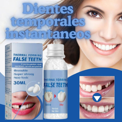 Perlas Reparación Dientes Postizos TeethGrow® |Dientes postisos instantaneos✨