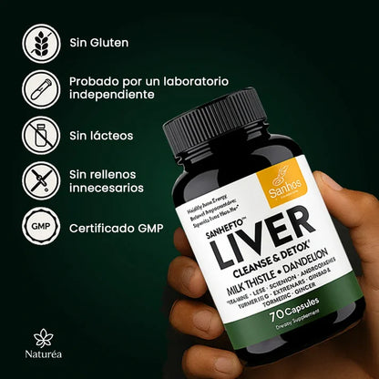 LIVER™ DESINTOXICACIÓN NATURAL | Limpia tu hígado de forma 100% Natural.🌱