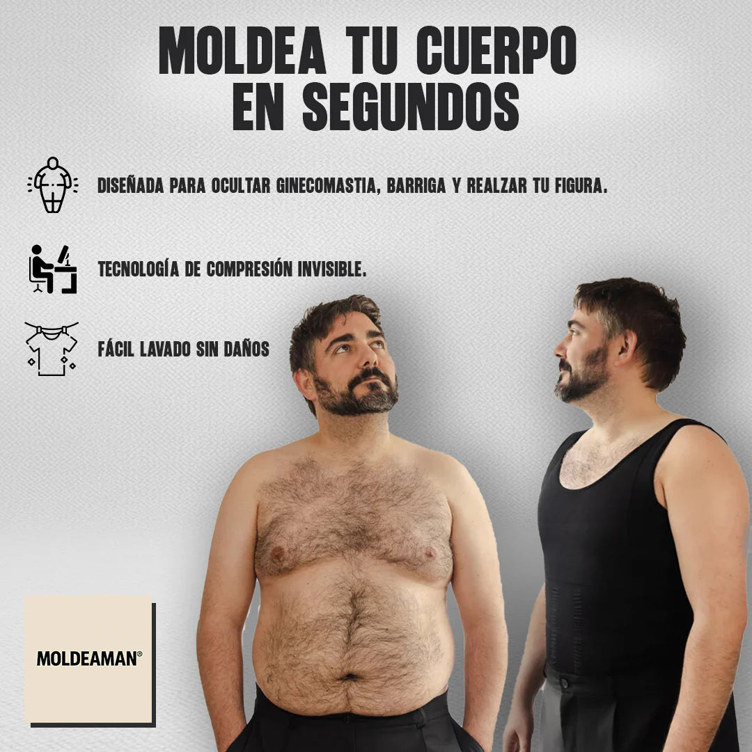 MOLDEAMAN® Form Camiseta de compresión ✨ | Elimina la panza, los pechos caidos al instante
