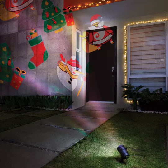 Proyector Navideño StarShow™ 16 Figuras 3D – Magia en tu hogar 🎄🎇