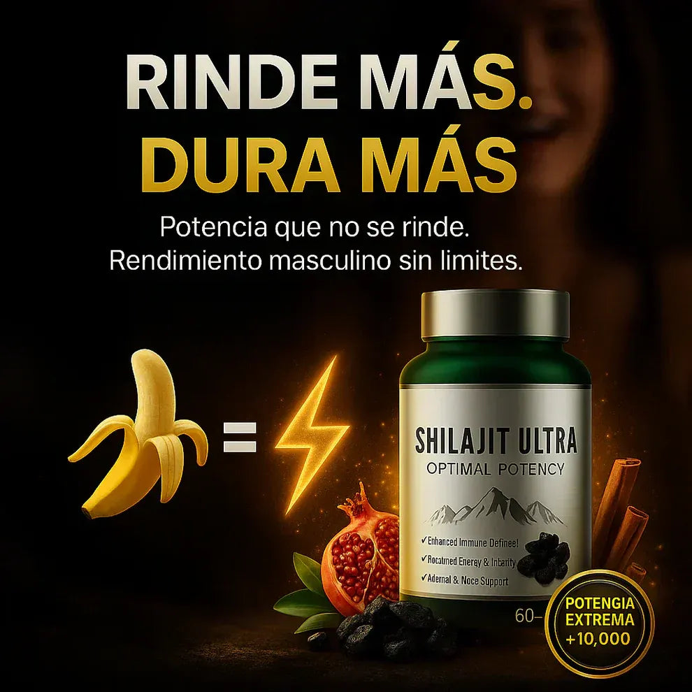 SHILAJIT ULTRA® El secreto de los africanos para aumentar el tamaño y rendir más ORIGINAL