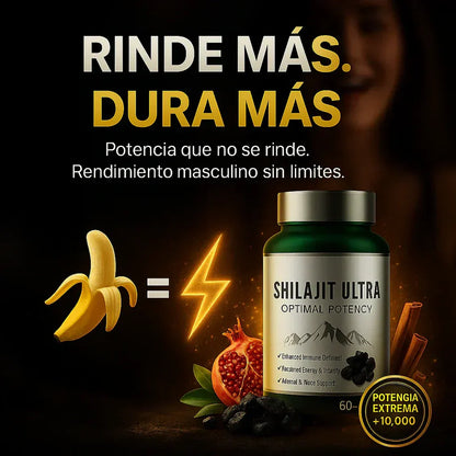 SHILAJIT ULTRA® El secreto de los africanos para aumentar el tamaño y rendir más ORIGINAL