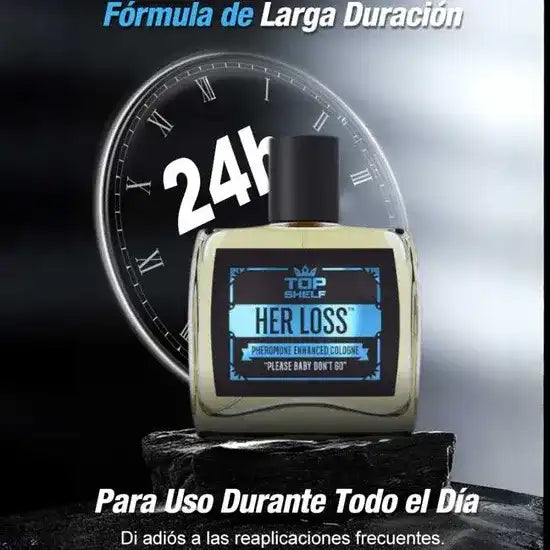 Perfume con Feromonas para Hombres 💎 - HER LOSS® | SE DESEADO POR LAS MUJERES AL INSTANTE