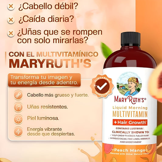 Multivitaminico Mary Ruths® | Activador Celular de forma natural.💖