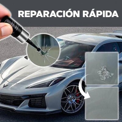 KIT NANO-LÍQUIDO™ REPARADOR DE VIDRIO | Repara tus cristales en segundos.🚘